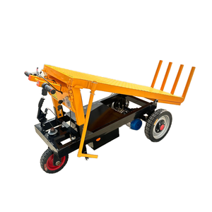 निर्माण मशीनरी के लिए थोक 1000 किलोग्राम बैटरी संचालित इलेक्ट्रिक डंपिंग कार्ट भारी भार परिवहन ट्रॉली - Product Image 5