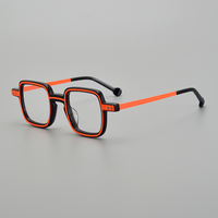 2024 lunettes de haute qualité montures de lunettes carrées en acétate pour tous les visages lunettes de luxe en acétate de vente chaude