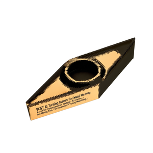 Inserto de Torneado VCGT Al de 35 Grados Positivo para Mecanizado de Metales - Product Image 1