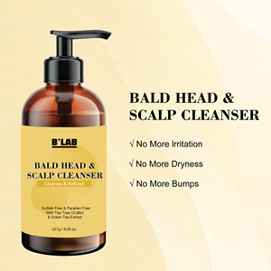 Nouvel Arrivage : <span class=keywords><strong>Shampoing</strong></span> Capillaire pour Tête Chauve, Soin du Cuir Chevelu à l'Huile d'Arbre à Thé, Spécial Hommes - Product Image 2