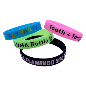 Pulsera de Silicona con Logotipo Personalizado, Pequeños Regalos, Recuerdos, Pulsera Deportiva - Product Image 1