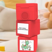 Imprimante thermique portable pour enfants avec IA vocale transfrontalière, haute résolution, correction des erreurs, mini format de poche, interface USB