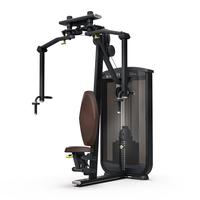 Machine de musculation professionnelle à charges guidées Beckwell HM-8021 pour pectoraux et dorsaux, avec fonction Fly et Deltéens Postérieurs, en métal, certifiée ISO9001/CE pour le fitness