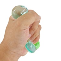 Jouet Squishy à Remontée Lente, Balle Anti-Stress Transparente en Maltose, Jouet Anti-Stress Souple pour Étudiants