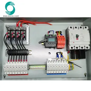 WSDB-PV8/1 8 input 1 output strings 1000V dc 160A solar pv combiner box with diode and monitoring