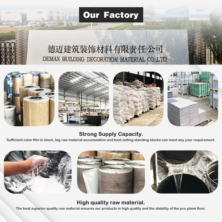 Factory Price Hot Selling Water-proof Fire-proof 4 5 6mm SPC Click