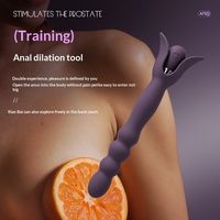 Vente en gros d'usine : Plug anal en silicone Huan Stick, masseur de prostate et dilatateur anal, vibromasseur féminin, jouet sexuel