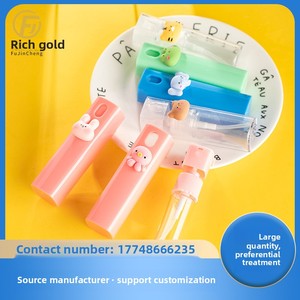 Personnalisable 10ml Tube Carré Vaporisateur Dessin Animé Mignon Oral <span class=keywords><strong>Alcool</strong></span> Parfum Distribution PP Fine Brume Pulvérisateur Pompe Scellant - Product Image 5