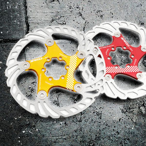 Iiipro จักรยานเสือภูเขาอลูมิเนียมและจักรยานถนนดิสก์เบรกโรเตอร์203mm/180mm/160mm ระบายความร้อนแบบลอยตัว BMX DH - Product Image 2