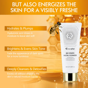 ハチ毒フェイシャルウォッシュクレンザービタミンCヒアルロン酸P-Cellディープクレンザーは、水分補給肌を解毒します - Product Image 3