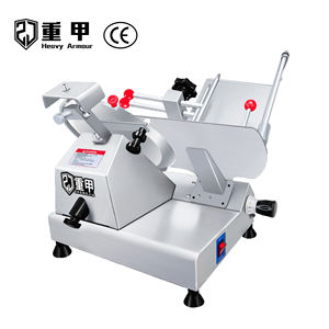 Rebanadora de Carne Eléctrica Semiautomática con Grosor Ajustable, Rebanadora de Carne Fresca y Congelada, Venta Directa de Fábrica - Product Image 1