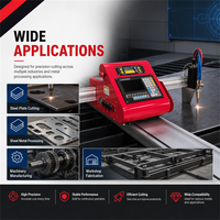 Máquina de Corte por Plasma CNC MS-1530 HEAVTH, Máquina de Corte por Plasma CNC Portátil y Económica de China