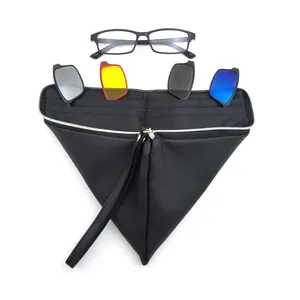5 in1 Flip Up mıknatıs güneş gözlüğü üzerinde polarize klip sürüş gece görüş gözlükleri gözlük sürüş
