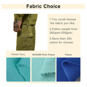 Sudadera con capucha y estampado en relieve con logotipo personalizado, pantalones de chándal con hombros caídos, chándal holgado de manga larga para hombre - Product Image 2