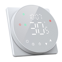 Sistema Inteligente de Calefacción por Agua y Piso con WiFi Tuya, Material PC ABS, Pantalla Táctil Moderna para Hoteles y Salas de Estar, 230V