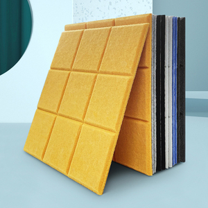 Panneau insonorisant auto-adhésif en fibre de polyester - Autocollant <span class=keywords><strong>mural</strong></span> <span class=keywords><strong>acoustique</strong></span> |   Matériau de décoration murale insonorisant - Product Image 2