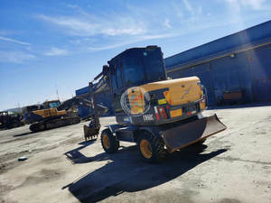 Gebruikt 6ton Wielen Graver Doosan <span class=keywords><strong>Hyundai</strong></span> <span class=keywords><strong>Volvo</strong></span> 60W Band Graafmachine - Product Image 3