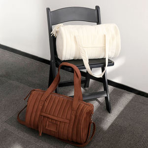 <span class=keywords><strong>Sac</strong></span> <span class=keywords><strong>de</strong></span> <span class=keywords><strong>voyage</strong></span> en nylon <span class=keywords><strong>de</strong></span> couleur personnalisée, <span class=keywords><strong>sac</strong></span> <span class=keywords><strong>de</strong></span> <span class=keywords><strong>voyage</strong></span> <span class=keywords><strong>de</strong></span> week-end, <span class=keywords><strong>sac</strong></span> <span class=keywords><strong>de</strong></span> camping, <span class=keywords><strong>sac</strong></span> <span class=keywords><strong>de</strong></span> <span class=keywords><strong>voyage</strong></span>, 18 compartiments <span class=keywords><strong>de</strong></span> rangement, fermeture à glissière pour femmes - Product Image 5