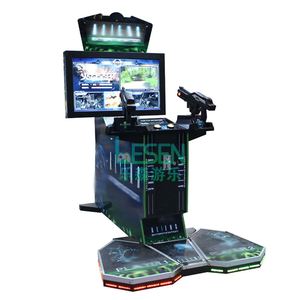 Jeu d'arcade interactif de tir aux extraterrestres pour parc d'attractions, machine à monnayeur à deux pistolets pour 2 joueurs - Product Image 4