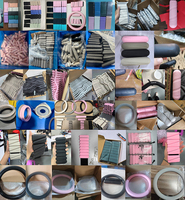 Kit d'accessoires de Pilates en silicone personnalisé : Bracelets de cheville et de poignet, Anneau de résistance, Tapis de yoga, Ensemble d'haltères
