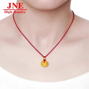 จี้ห้อยคอรูปหูแมวทองคำ 999 แบบโบราณ ขนาดเล็ก ดีไซน์อ้วนๆ  ของขวัญสำหรับคู่รัก - Product Image 4