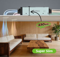 Système de ventilation résidentiel pour toute la maison ERV HRV, unité de récupération de chaleur, air frais, acier inoxydable, flexible, économie d'énergie
