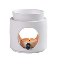 Lanternes et pots en céramique rustiques faits à la main pour bougies d'aromathérapie, pour table d'entrée, support pour lampe à huile et cire