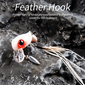 Exybo Zh <b>Floating</b> Double Section Rock N Roll Chubby Lure 54mm 4.8g Tractor Shaped Bass Artificial Lure Topwater Bait - Product Image 4