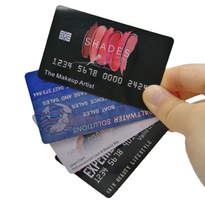 2025 Hot Bán miễn phí mẫu thiết kế + 24 giờ bằng chứng nổi chữ PVC thẻ kinh doanh - Product Image 1