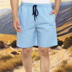 High Quality <b>Men's</b> Retro Basketball <b>Shorts</b> Sports Hip Hop Style Solid 100% Cotton Elastic Waist Breathable Zipper Pockets - Product Image 2