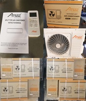 Sistem Pemanas/AC Mini, AC, AC, Terpisah, Dinding, AC, Pompa Panas Inverter Pre-charged (12,000 BTU - 110V)