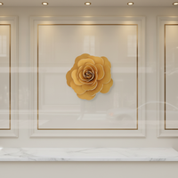 Grandes fleurs en mousse colorées, grandes décorations murales artificielles en PE EVA, fleurs en papier pour mariage, fête, toile de fond de maison, personnalisables