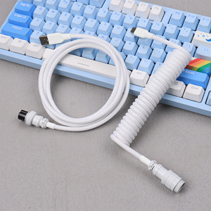 Cavo a spirale Usb c tastiera ricarica rapida Usb a a tipo c dati cavo tastiera meccanica - Product Image 1