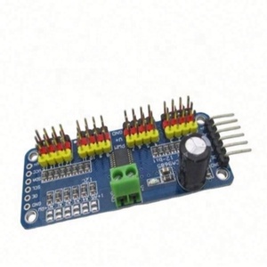 Bảng ĐIỀU KHIỂN SERVO PWM 16 kênh Bộ điều khiển bánh lái 16 kênh tự làm mô-đun điều khiển IIC ardu - Product Image 1