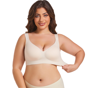 Conjunto de Blazer y Brasier de Alta Calidad para Mujer, Transpirable, para el Trabajo y el Día a Día, con Detalle de Botones, Copa Completa, Sin Varillas, con Soporte - Product Image 4