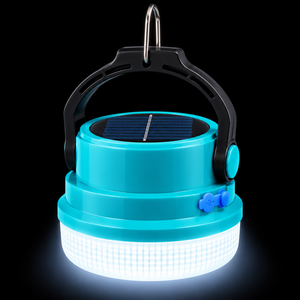 ไฟแคมป์ปิ้งพกพาพลังงานแสงอาทิตย์ LED 100W 150W 200W แบตเตอรี่ในตัว 18650 ชาร์จผ่านพอร์ต Type-C ใช้เป็นไฟฉุกเฉินสำหรับบ้านและกิจกรรมกลางแจ้ง - Product Image 1