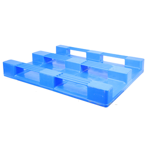 HDPE Kệ nhiệm vụ nặng nề màu xanh duy nhất mặt 3 skids Kệ <span class=keywords><strong>Pallet</strong></span> Nhựa nhỏ cho Giá bán - Product Image 1