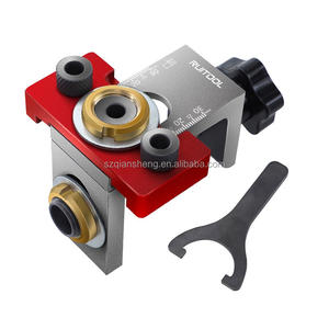 Plantilla de Perforación 3 en 1 de Aleación de Aluminio, Ajustable, Localizador de Orificios Verticales, Guía de Perforación <span class=keywords><strong>para</strong></span> Bricolaje, Herramienta de Perforación <span class=keywords><strong>para</strong></span> Madera - Product Image 2