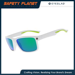 Gafas de sol con protección UV para mujer Gafas de sol polaroid de color claro personalizadas ultraligeras para unisex - Product Image 2