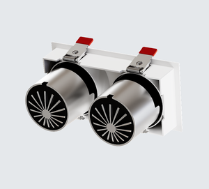 TELLACE Haute Qualité Luminosité Blanc Noir Maison Hôtel Bureau En Aluminium Moulé Sous Pression Encastré Plafond Grille 20W Led <span class=keywords><strong>Spot</strong></span> Down Light - Product Image 6