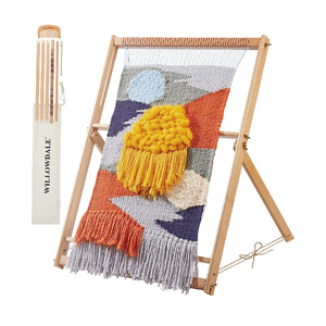 Dệt <span class=keywords><strong>Loom</strong></span> với đứng bằng gỗ đa thủ công dệt <span class=keywords><strong>Loom</strong></span> nghệ thuật - Product Image 1