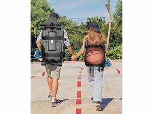 Sac à dos de skateboard personnalisé avec un grand compartiment, imperméable, très vendu, sac à dos de voyage personnalisé pour skateboard - Product Image 4