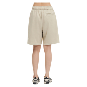 Pantalones cortos de chándal informales Unisex de algodón 100% personalizados, cintura elástica transpirable de alta calidad, patrón sólido, tamaño personalizado para hombres - Product Image 2