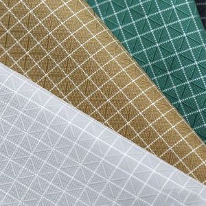 Tela de Nailon Ridstop 210D UHMWPE con Hilo de Polietileno de Alto Peso Molecular Repelente al Agua Revestimiento de PU Tela Oxford Ripstop - Product Image 6