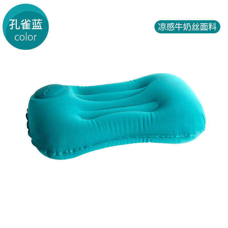 ผ้าไหมนมสีฟ้าพีค็อก