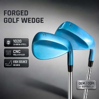 Tête de wedge de golf forgée en acier au carbone 1020, face usinée CNC, pour spin élevé, wedge de sable, pour droitier, personnalisée