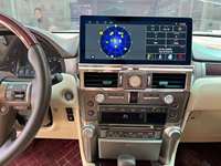 Autoradio stéréo 12.3 pouces Navigation GPS pour Lexus GX 400/460 2010-2021 Android avec unité principale de lecteur multimédia avec CarPlay
