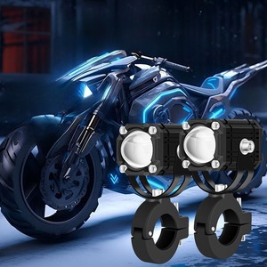 2Pcs 30W Super Bright LED Motorcycle Spotlights IP67 Waterproof 4 Modes High Low Beam 360 ° Adjustable Long Life Offroad ATV Lamp - Product Image 2