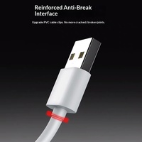 Cable de Carga para Teléfono Micro USB de PVC, 1A 2A, Cable de Transferencia de Datos y Alimentación