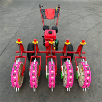 Semoir manuel Haomin à bec de canard, planteuse de précision pour petites graines, machine à semer multi-rangs pour la ferme, garantie 2 ans, facile à utiliser, pour carottes